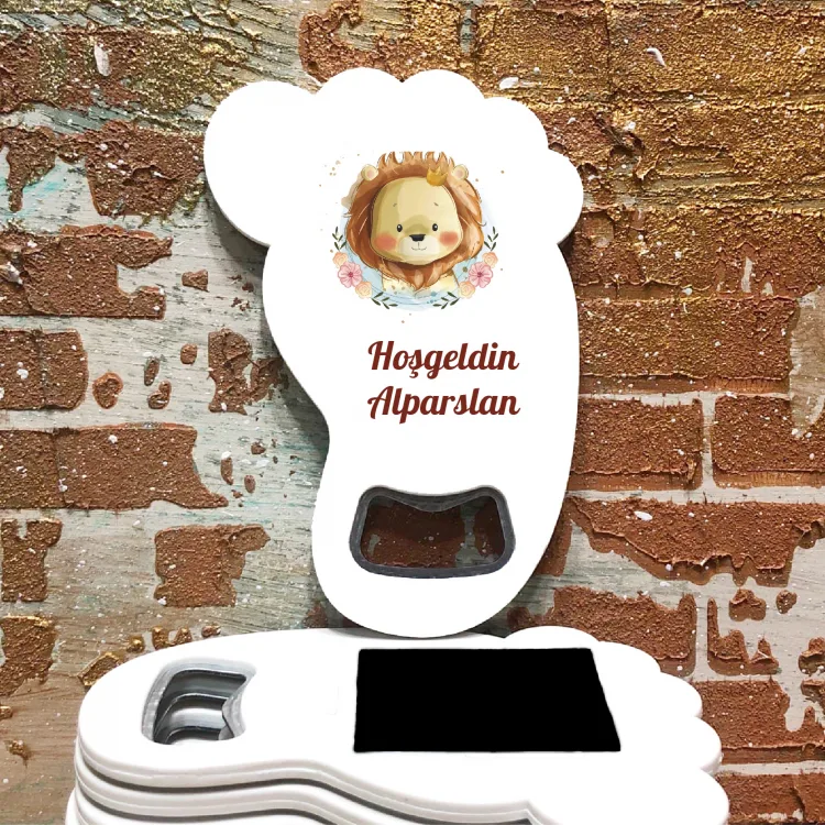 Ayak Açacaklı Magnet 4052 - Aslan Temalı
