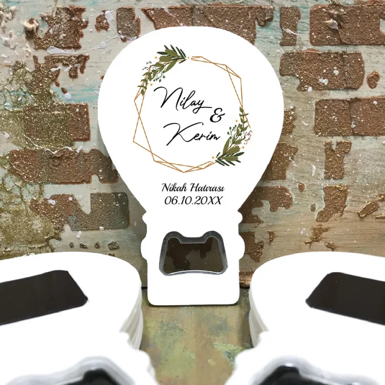 Balon Açacaklı Magnet 0104 - Nikah, Söz, Nişan Hediyelik