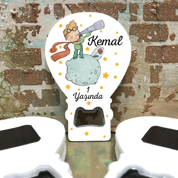 Balon Açacaklı Magnet 130 - Küçük Prens Hediyelik Magnet
