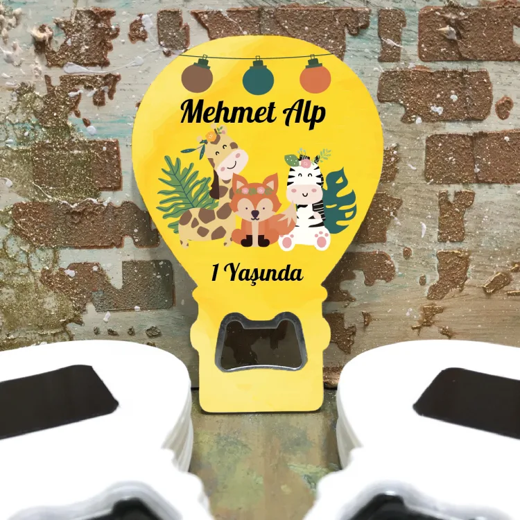 Balon Açacaklı Magnet 139 - Safari Tasarım