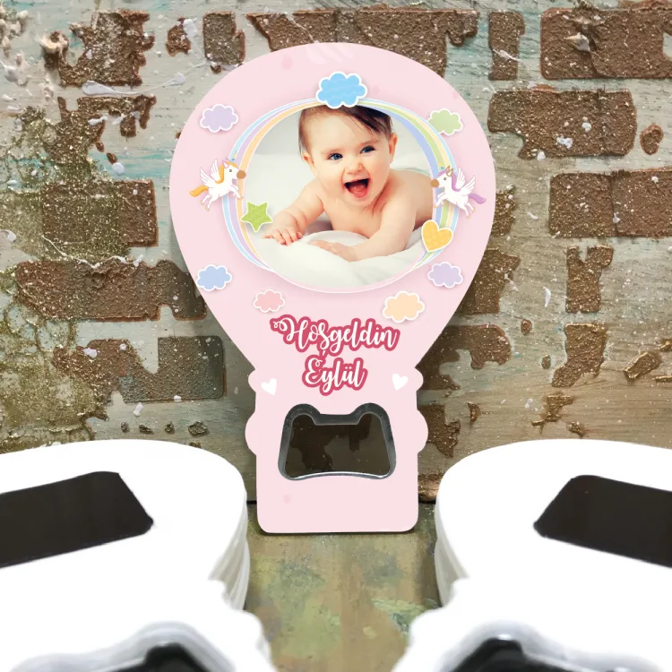 Balon Açacaklı Magnet 144 - Resimli Magnet
