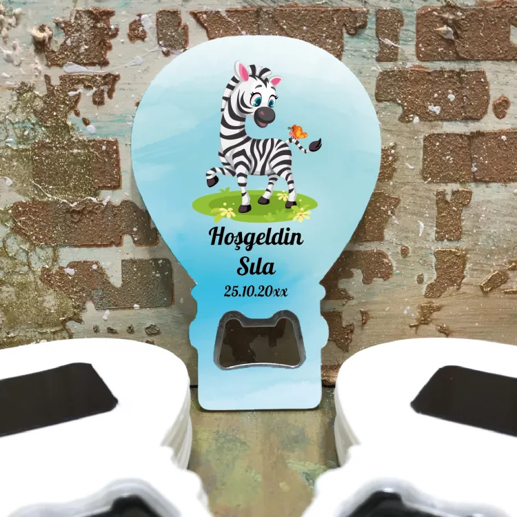 Balon Açacaklı Magnet 171 - Zebra Tasarım