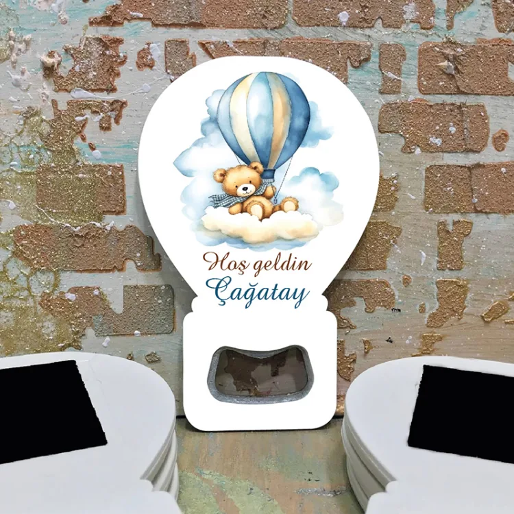 Balon Açacaklı Magnet 2007 - Sevimli Ayıcık