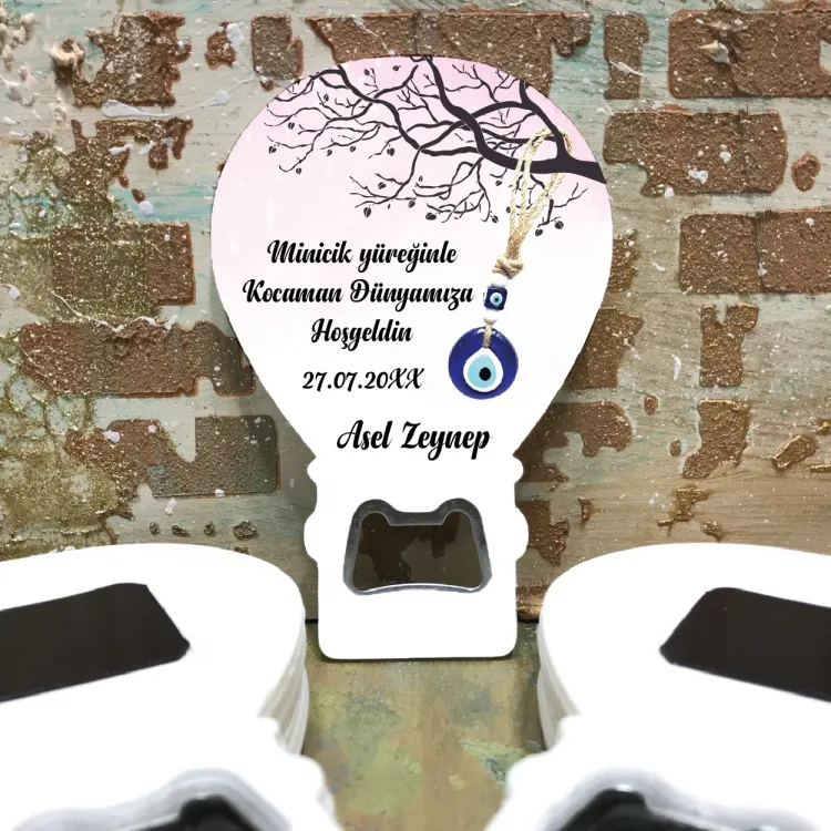 Balon Açacaklı Magnet 204 - Nazar Boncuklu Hediyelik Magnet