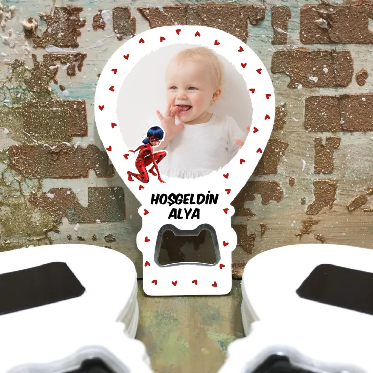 Balon Açacaklı Magnet 215 - Resimli Magnet