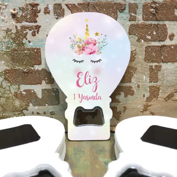 Balon Açacaklı Magnet 224 - Unicorn Tasarım