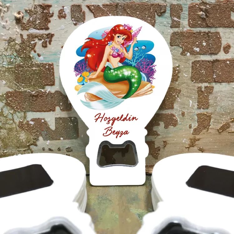 Balon Açacaklı Magnet 258 - Deniz Kızı Tasarım