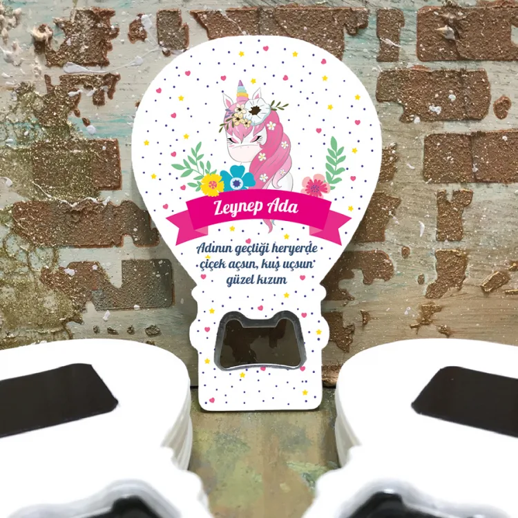 Balon Açacaklı Magnet 263 - Unicorn Tasarım