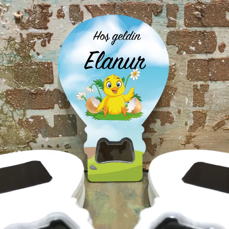 Balon Açacaklı Magnet 267 - Civciv Tasarım