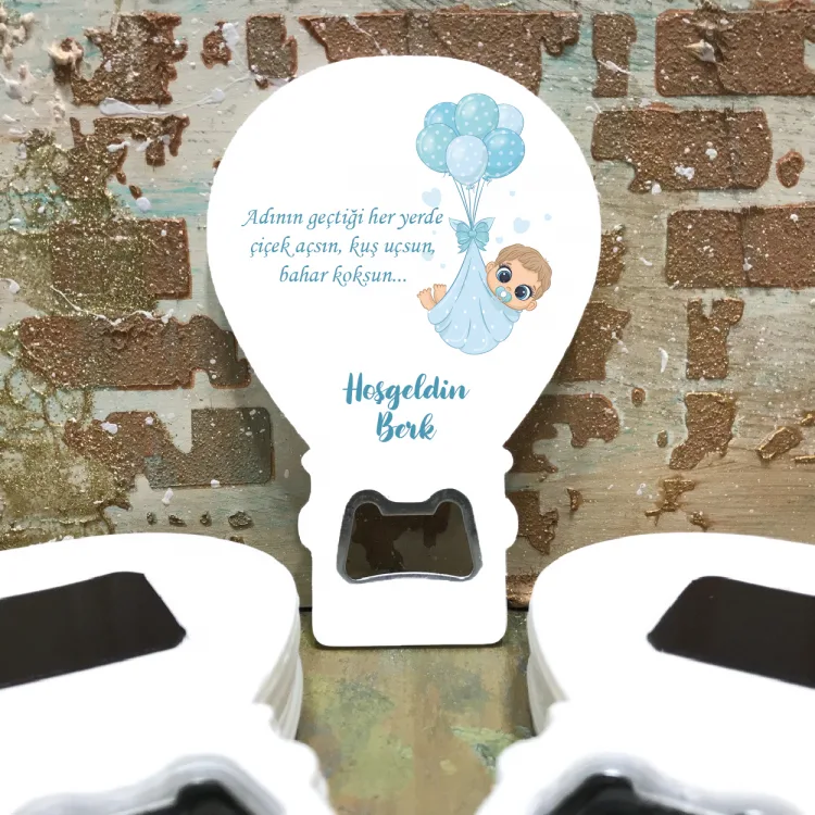 Balon Açacaklı Magnet 325 - Yenidoğan Bebek Tasarım
