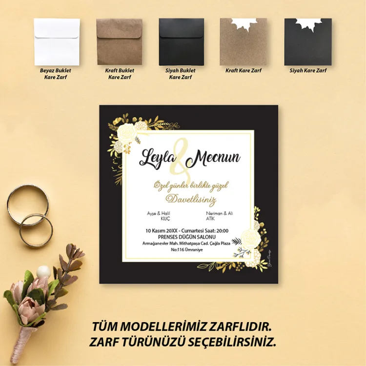 Beren Kare Davetiye 1732