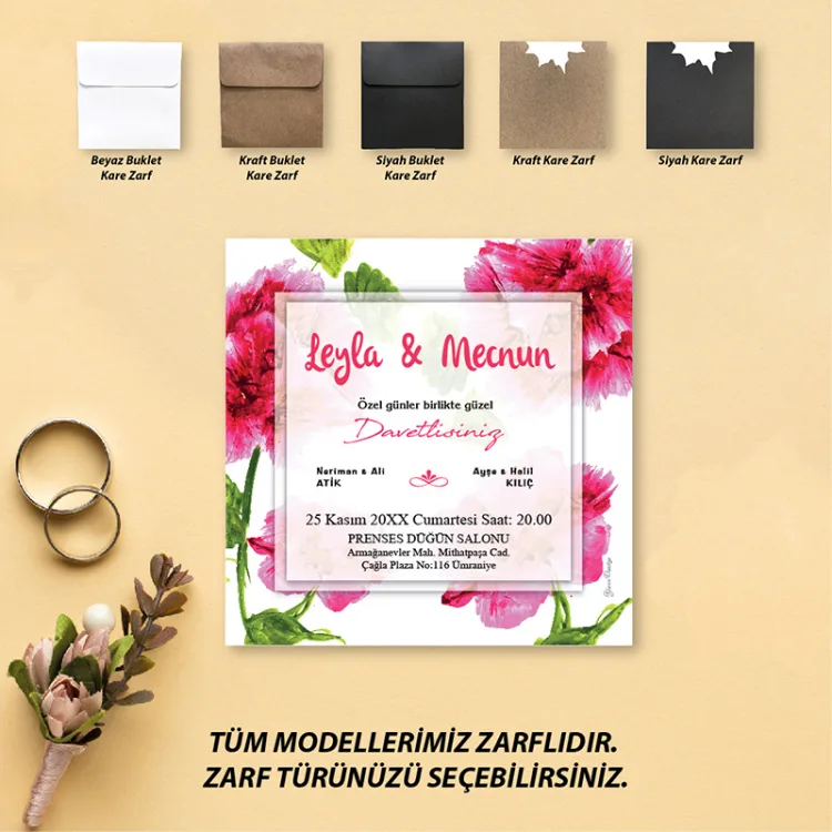 Beren Kare Davetiye 1745