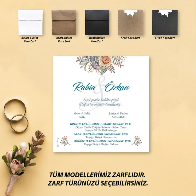 Beren Kare Davetiye 1761