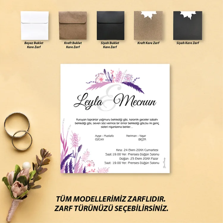 Beren Kare Davetiye 1767