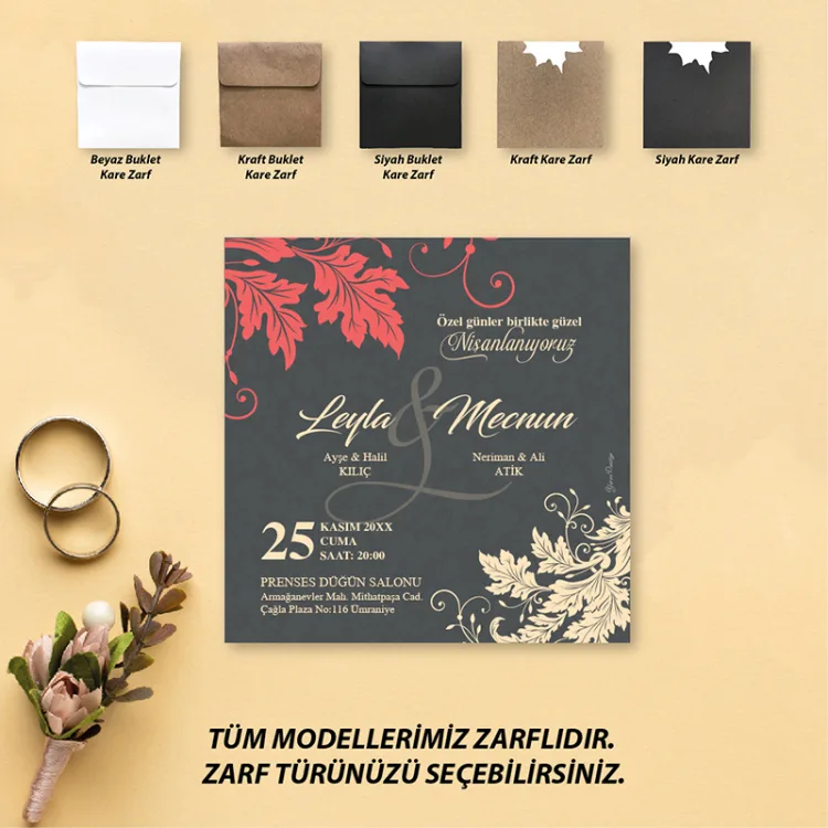 Beren Kare Davetiye 1770
