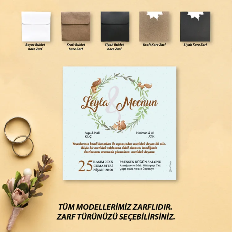 Beren Kare Davetiye 1774