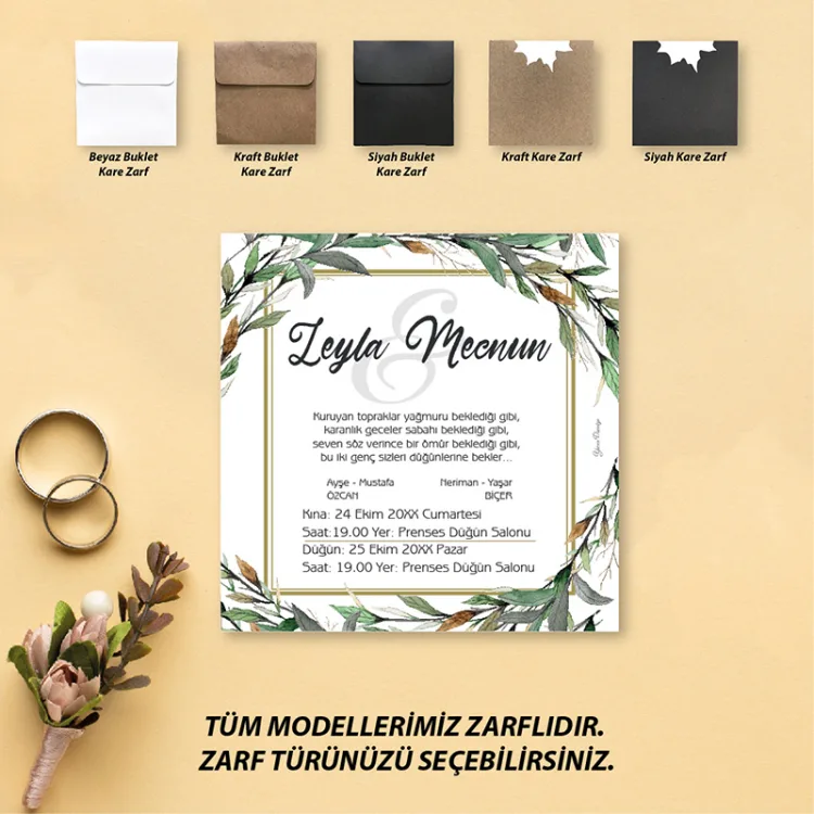 Beren Kare Davetiye 1775