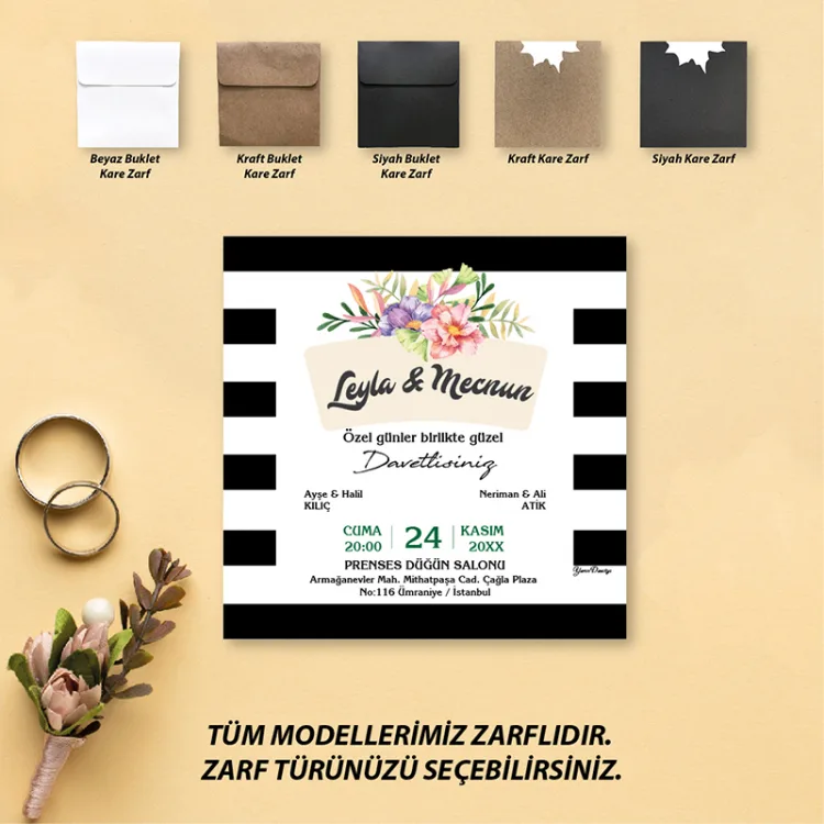 Beren Kare Davetiye 1786