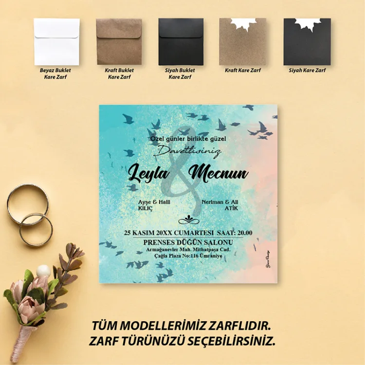 Beren Kare Davetiye 1787