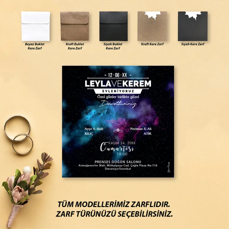 Beren Kare Davetiye 1792