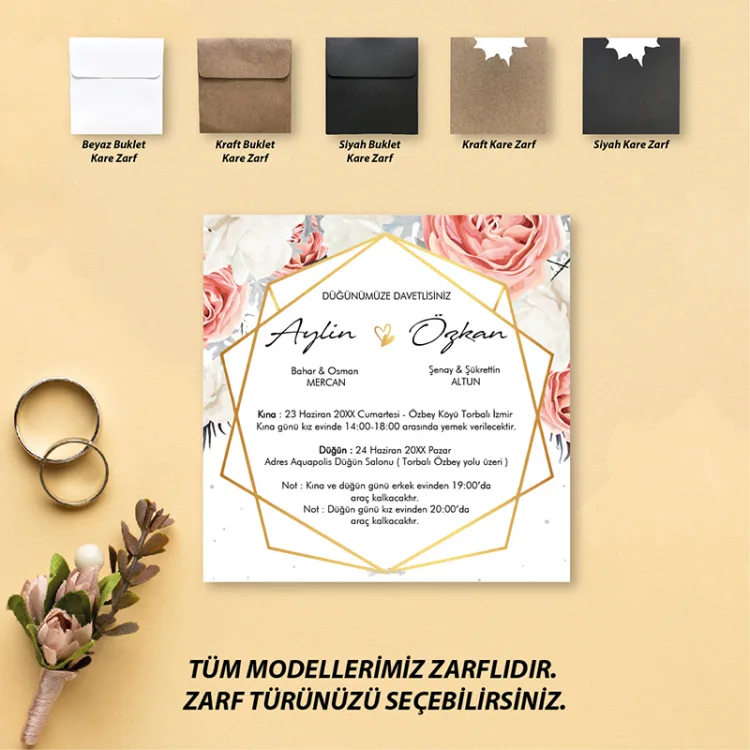 Beren Kare Davetiye 1800