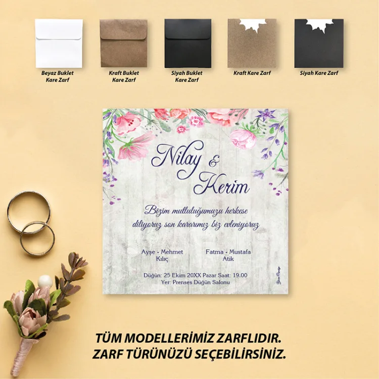 Beren Kare Davetiye 0716