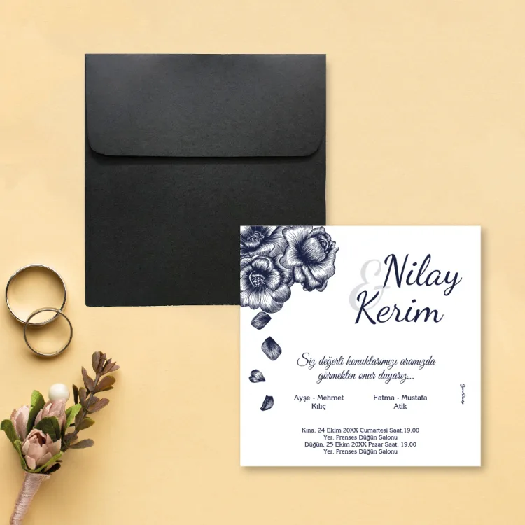 Beren Kare Davetiye 0738 - Detay Görseli 3
