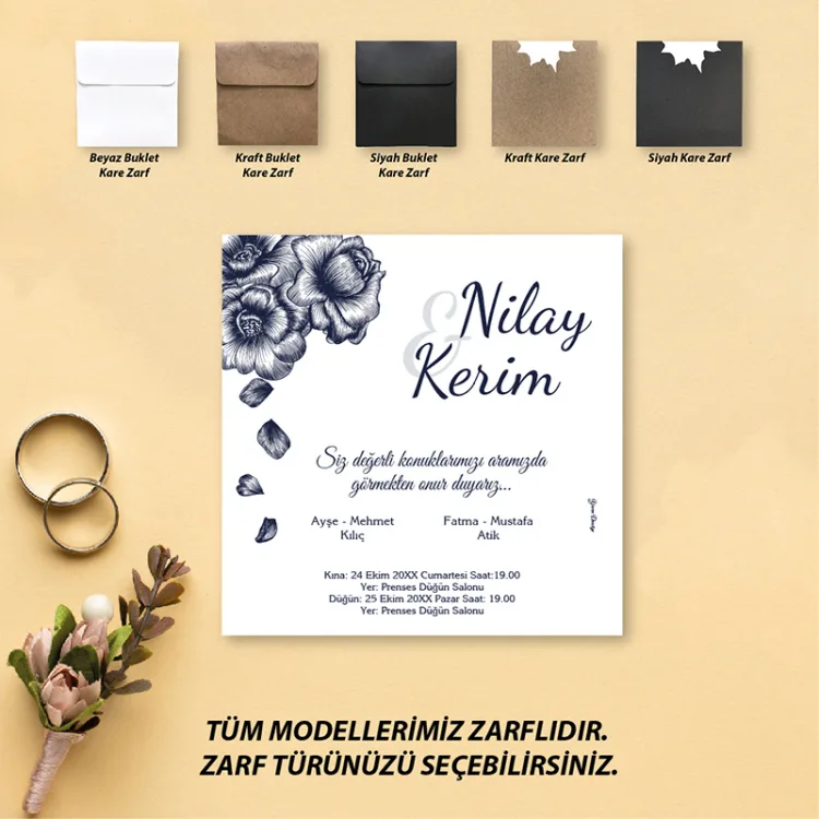 Beren Kare Davetiye 0738