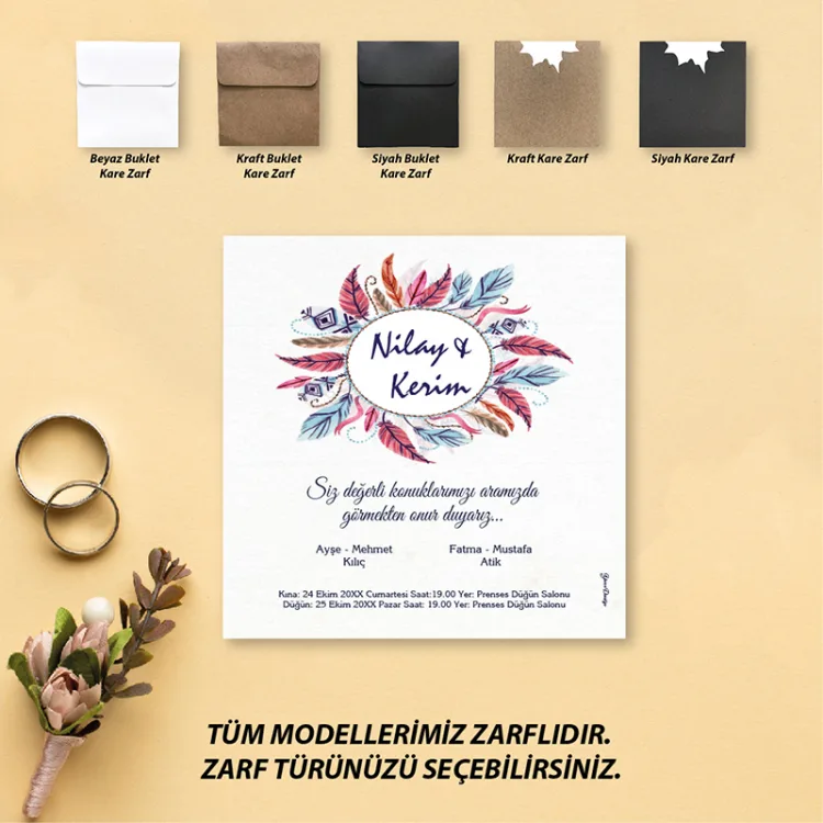 Beren Kare Davetiye 0739