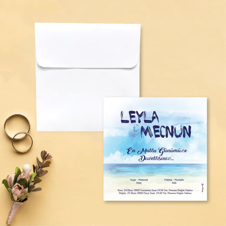 Beren Kare Davetiye 0748 - Detay Görseli 1