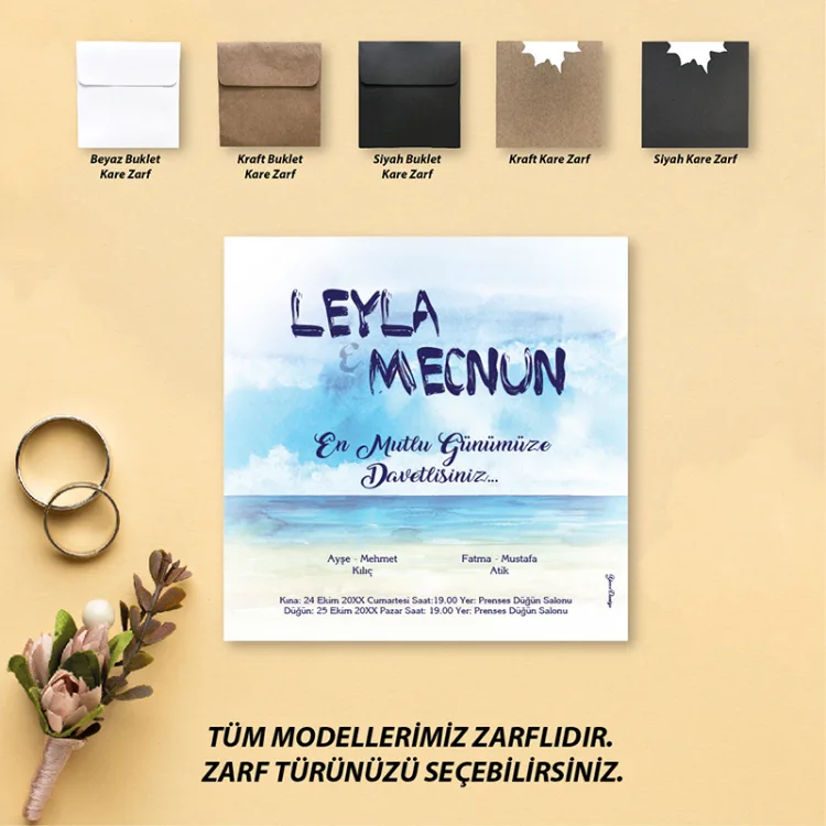 Beren Kare Davetiye 0748