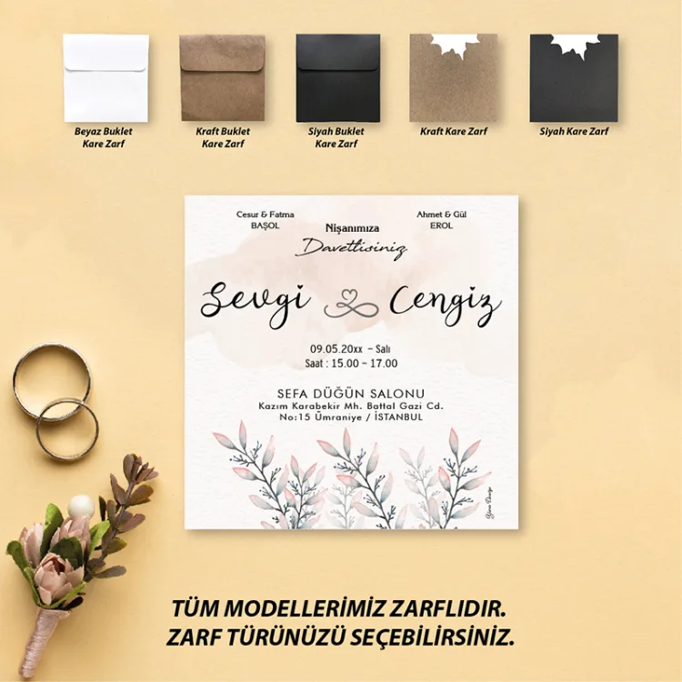 Beren Kare Davetiye 0752
