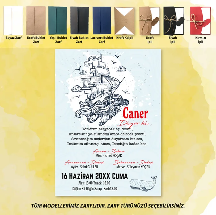 Mert Sünnet Davetiye 0727