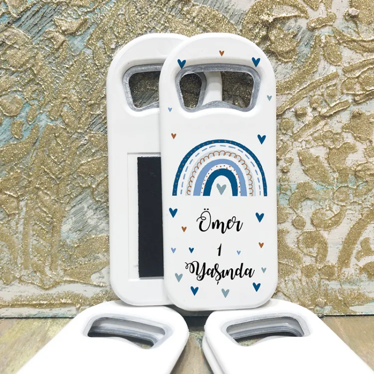 Dikdörtgen Açacaklı Magnet 1103 - Gökkuşağı Hediyelik Magnet