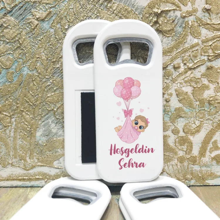 Dikdörtgen Açacaklı Magnet 1142 - Yenidoğan Hediyelik Magnet