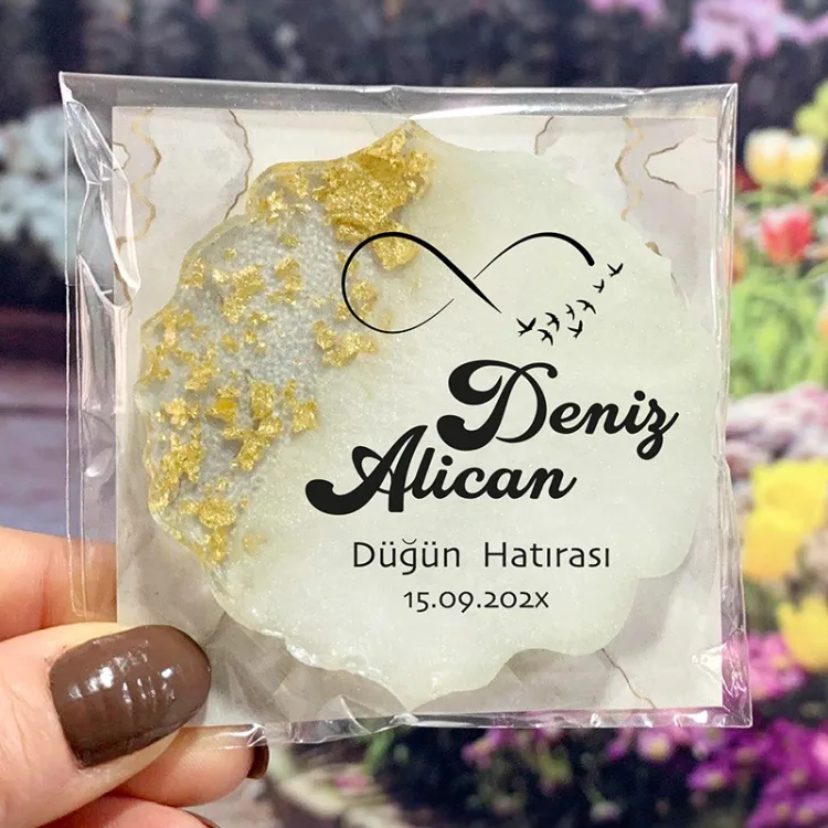 Epoksi Magnet 5002 - Hediyelik Sonsuzluk İşareti Magnet - Detay Görseli 2