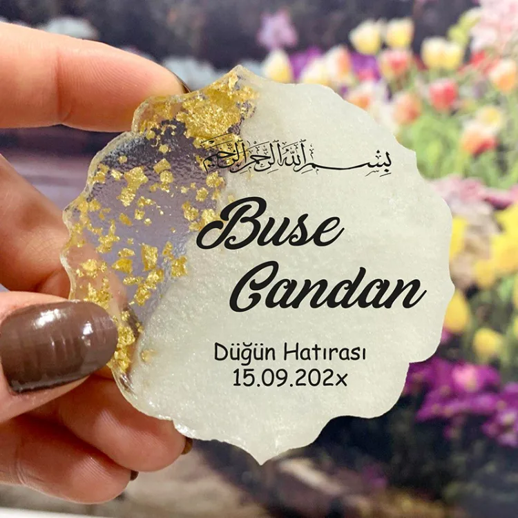 Epoksi Magnet 5005 - Hediyelik Dualı Magnet