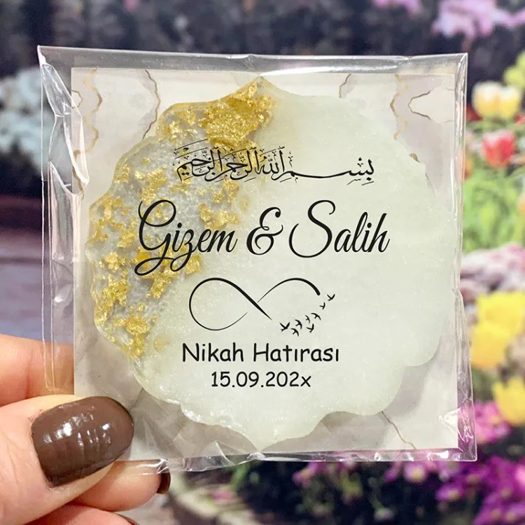 Epoksi Magnet 5006 - Hediyelik Sonsuzluk İşareti, Dualı Magnet - Detay Görseli 2