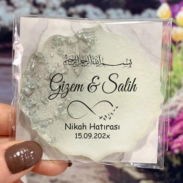 Epoksi Magnet 5006 - Hediyelik Sonsuzluk İşareti, Dualı Magnet - Detay Görseli 3