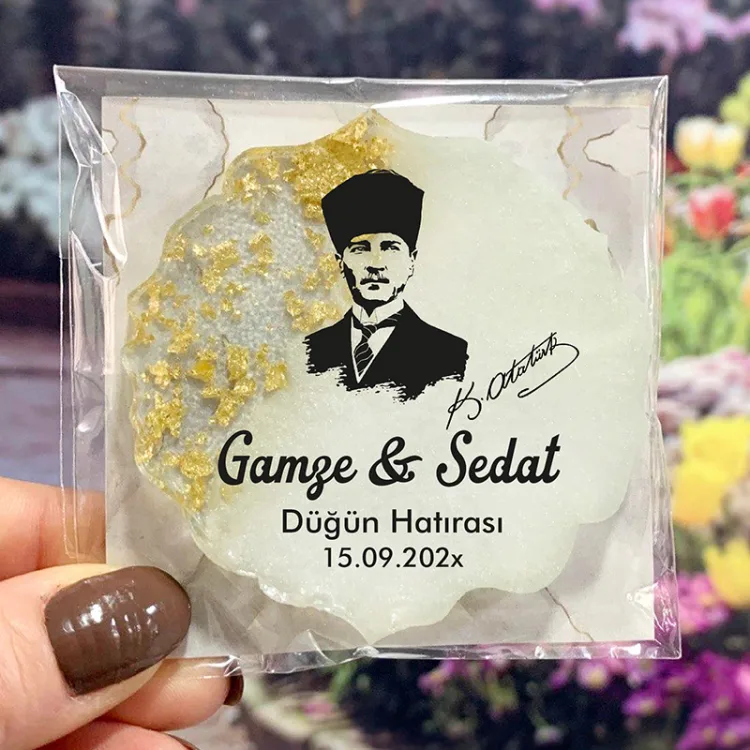Epoksi Magnet 5007 - Hediyelik Atatürklü Magnet - Detay Görseli 2