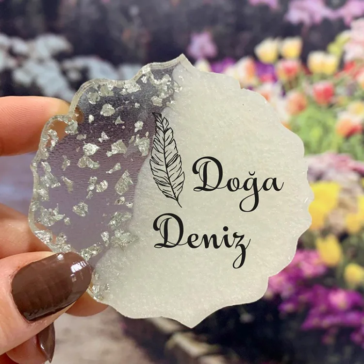 Epoksi Magnet 5010 - Hediyelik Tüylü Magnet - Detay Görseli 1
