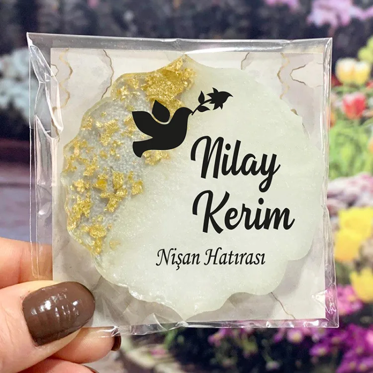 Epoksi Magnet 5013 - Hediyelik Kuşlu Magnet - Detay Görseli 2