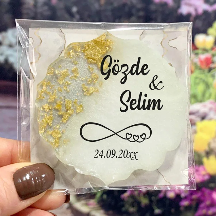 Epoksi Magnet 5015 - Hediyelik Sonsuzluk İşareti Magnet - Detay Görseli 2