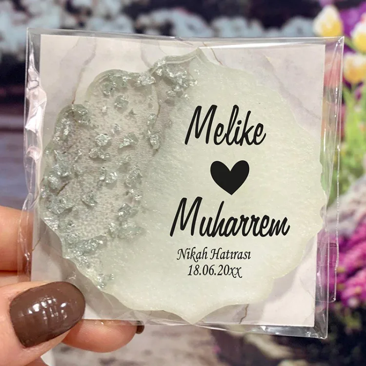 Epoksi Magnet 5016 - Söz Nişan, Düğün Hediyelik Magnet - Detay Görseli 3