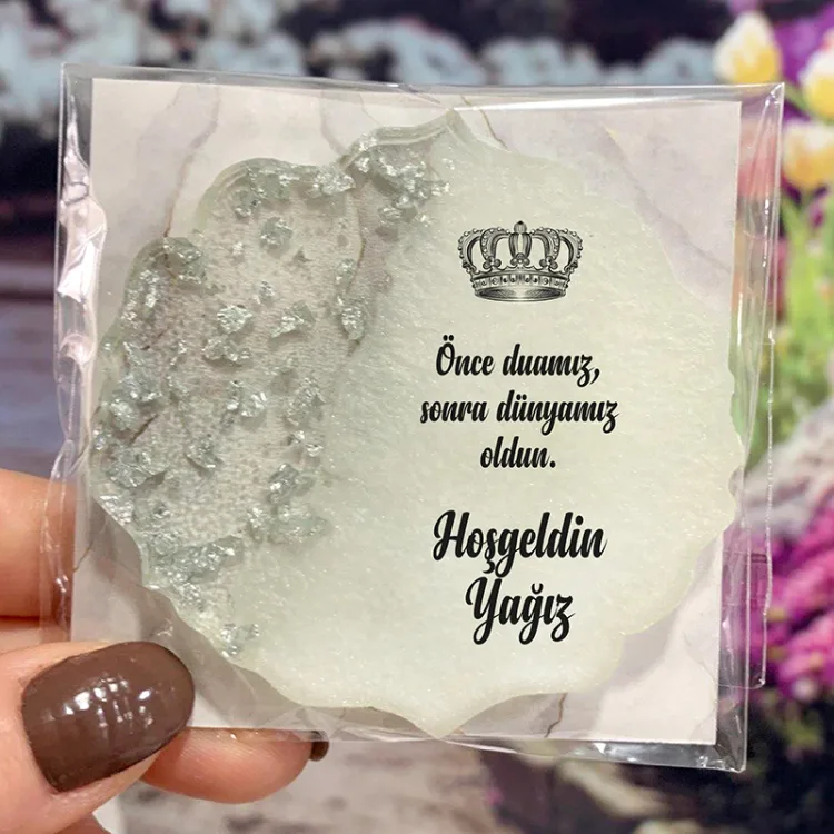 Epoksi Magnet 5022 - Kral Tacı Tasarım Hediyelik Magnet - Detay Görseli 2