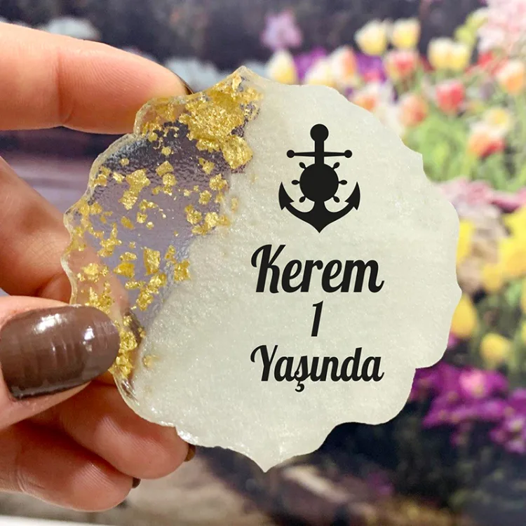 Epoksi Magnet 5023 - Gemici Tasarım Hediyelik Magnet