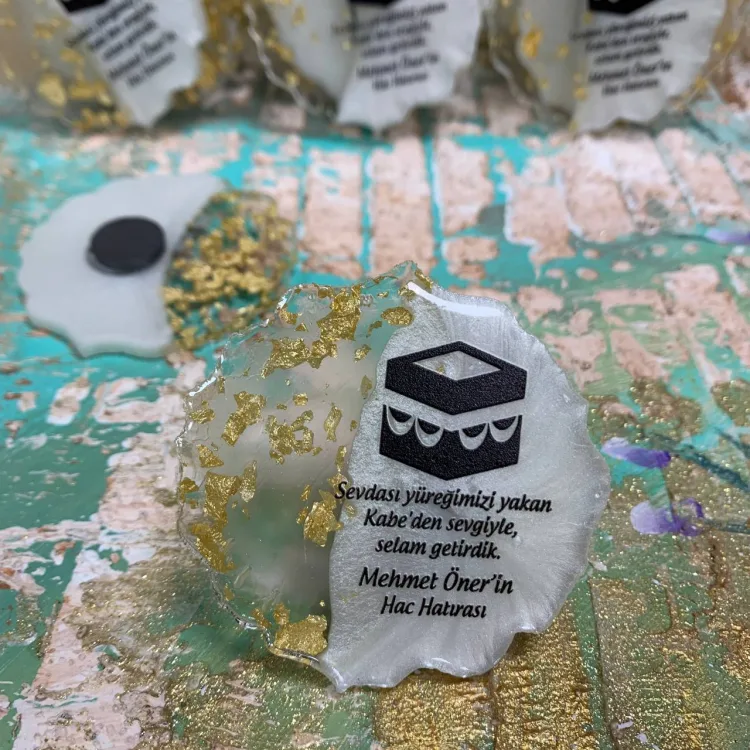 Epoksi Magnet 5028 - Hac, Umre Hatırası Hediyelik Magnet - Detay Görseli 4