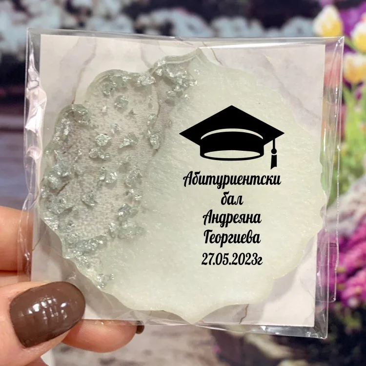 Epoksi Magnet 5030 - Mezuniyet Tasarım Hediyelik Magnet - Detay Görseli 2