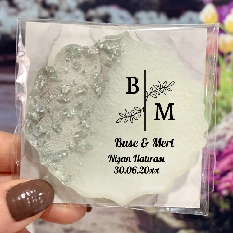 Epoksi Magnet 5031 - Söz Nişan, Düğün Hediyelik Magnet - Detay Görseli 3