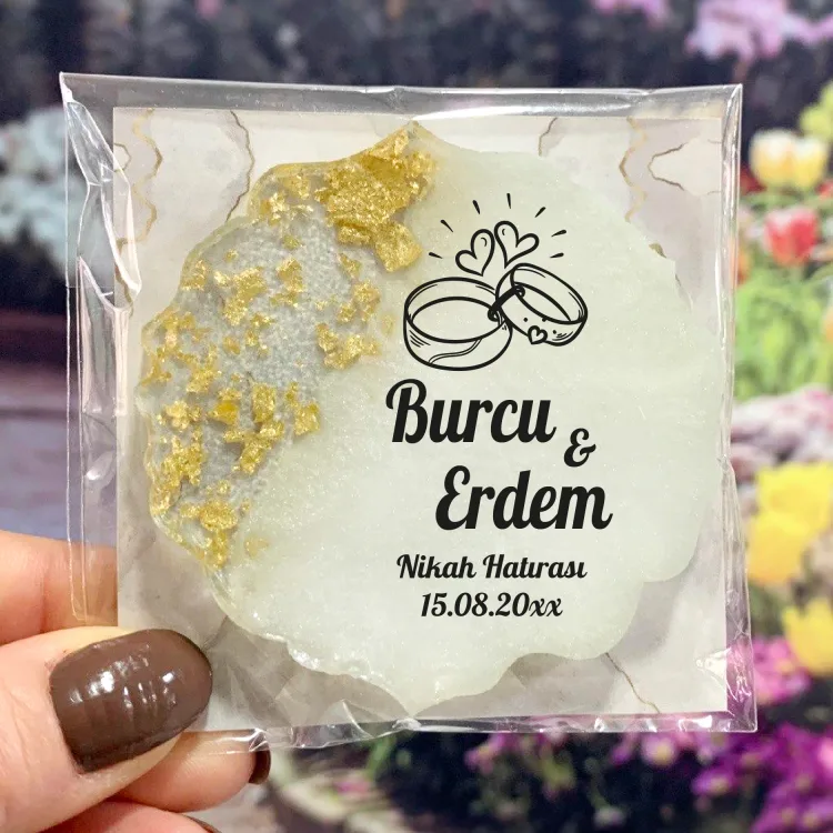 Epoksi Magnet 5034 - Hediyelik Yüzüklü Magnet - Detay Görseli 2